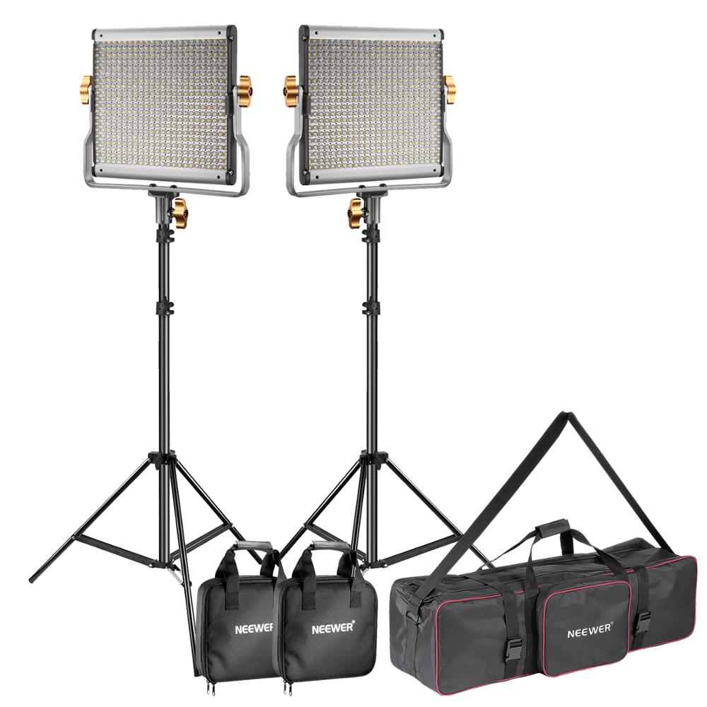Neewer 2-Pack Lampu Video LED  - Photography Lighting Kit Neewer ulasan dan harga