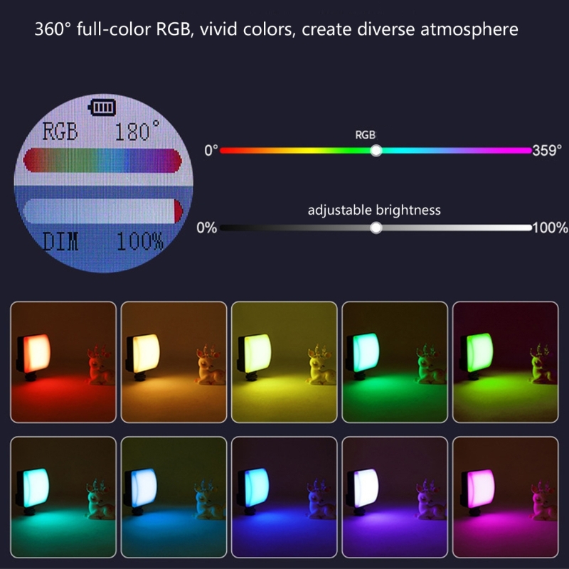 Lampu Selfie Magnetik Lampu Ci - Photography Lighting Outdoor ulasan dan harga