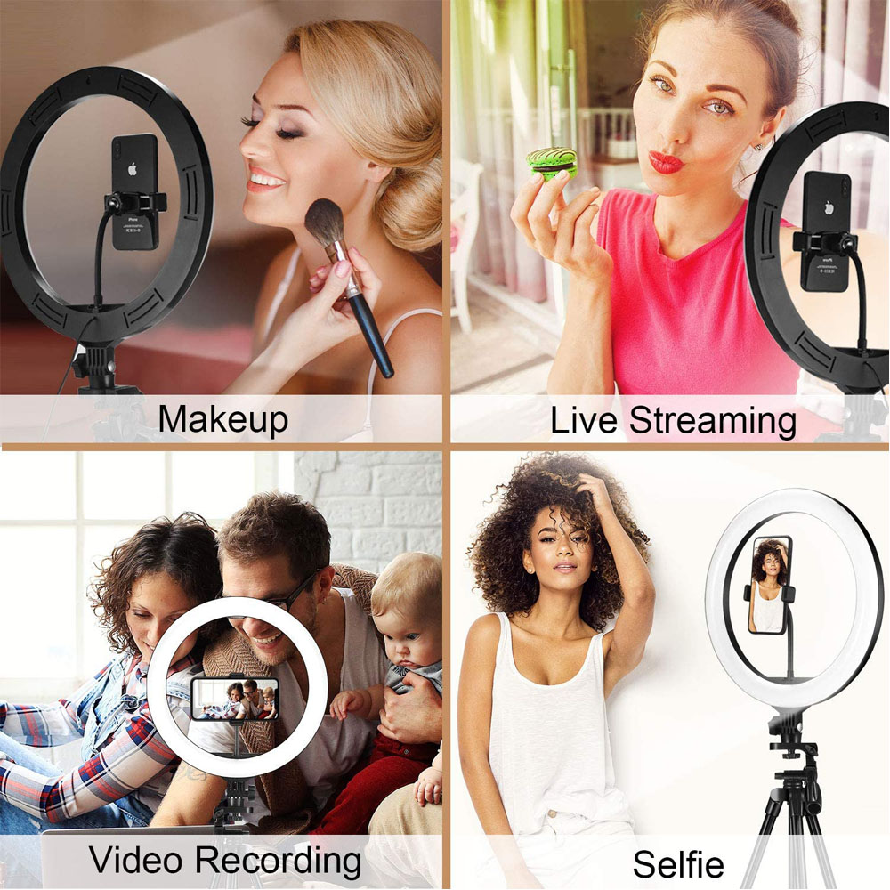 Lampu Ring LED 26 33CM dengan  - Photography Lighting With Umbrella ulasan dan harga