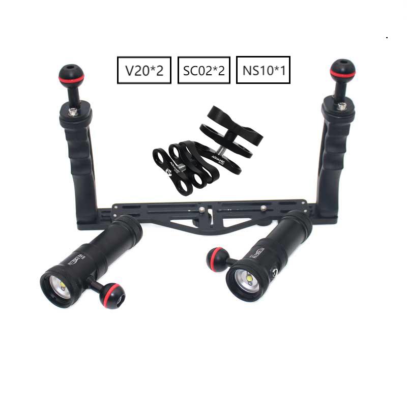 Set Fotografi Diving Nitescuba - Photography Video Lighting Kit ulasan dan harga