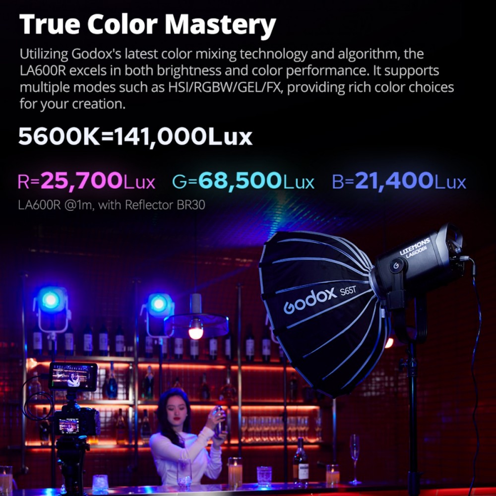 Godox LITEMONS LA600Bi LA600R  - Photography Lighting For Portraits ulasan dan harga