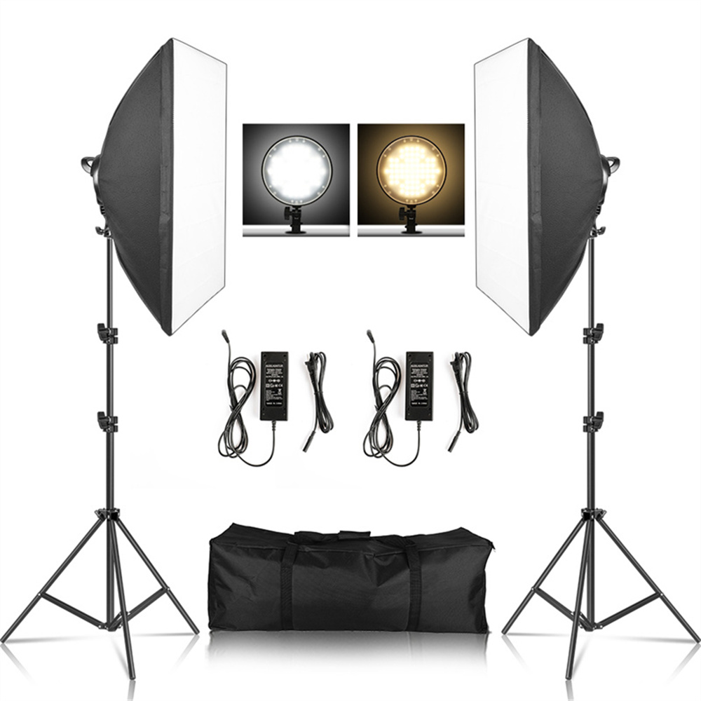 Softbox Kit Fotografi Cahaya F - Photography Video Lighting Kit ulasan dan harga